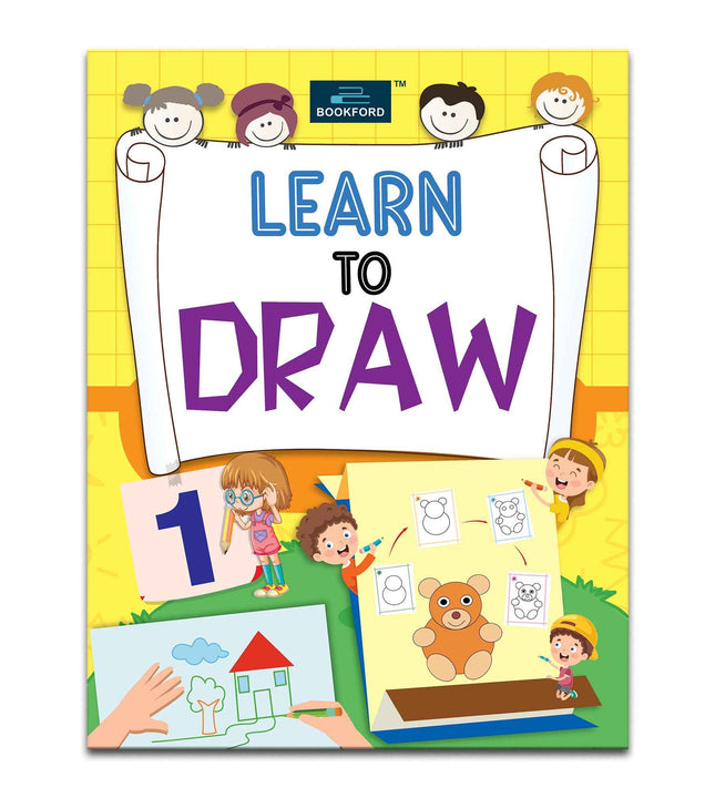 Learn to Draw 1 – Fun and Easy Drawing Practice Book for kids