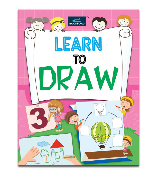 Learn To Draw - 3 -Easy Step-by-Step Drawing Book for Kids