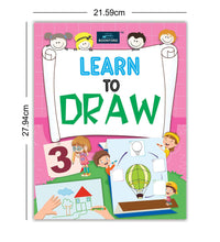 Learn To Draw - 3 -Easy Step-by-Step Drawing Book for Kids