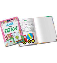 Learn To Draw - 3 -Easy Step-by-Step Drawing Book for Kids