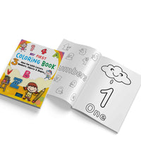 My First Coloring Book- Have Fun With Letters, Numbers, Objects & Shape