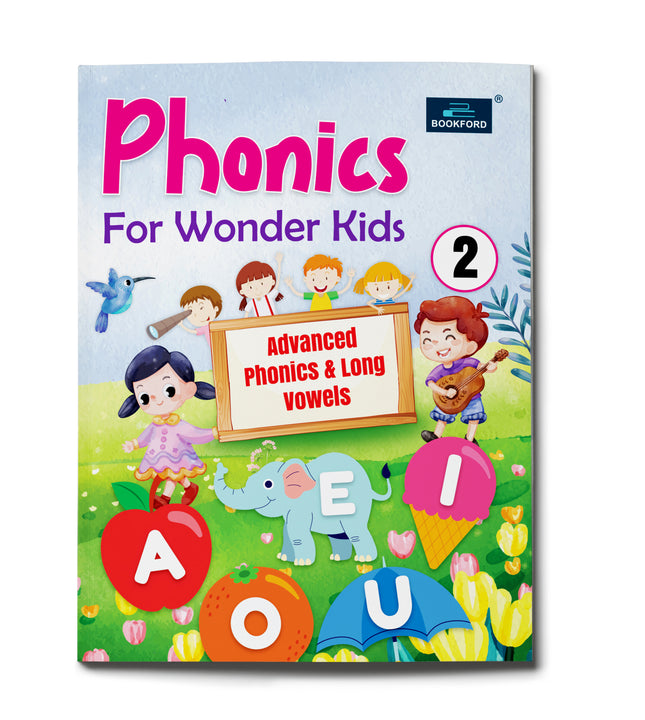 Phonics For Wonder Kids - Advance Phonics & Long Vowels - Part - 2 Learning Books For Children