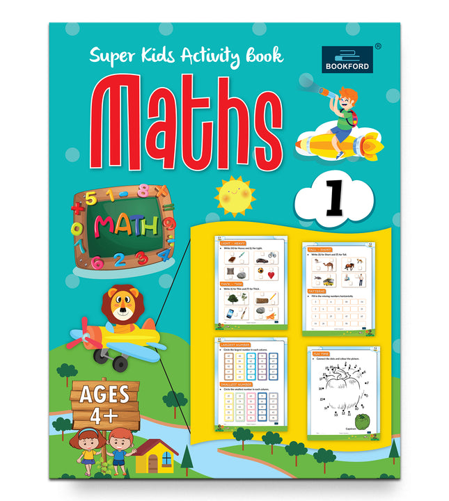 Super Kids Activity Book - Maths Part - 1 Books For Children