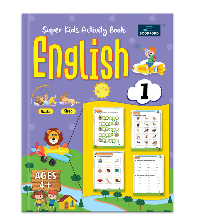 Super Kids Activity Book - English Part - 1 Books For Children