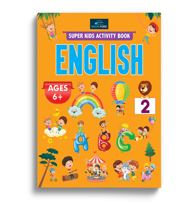 Super Kids Activity Book - English Part - 2 Books For Children