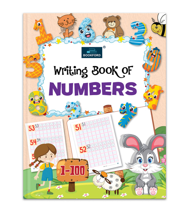 Writing Book Of Numbers 1-100 For Kids