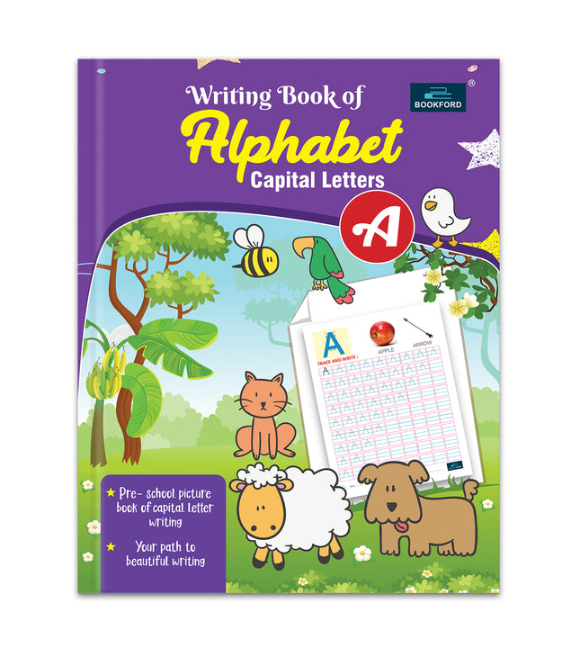 Writing Book Of Alphabet Capital Letter For Kids - Part A
