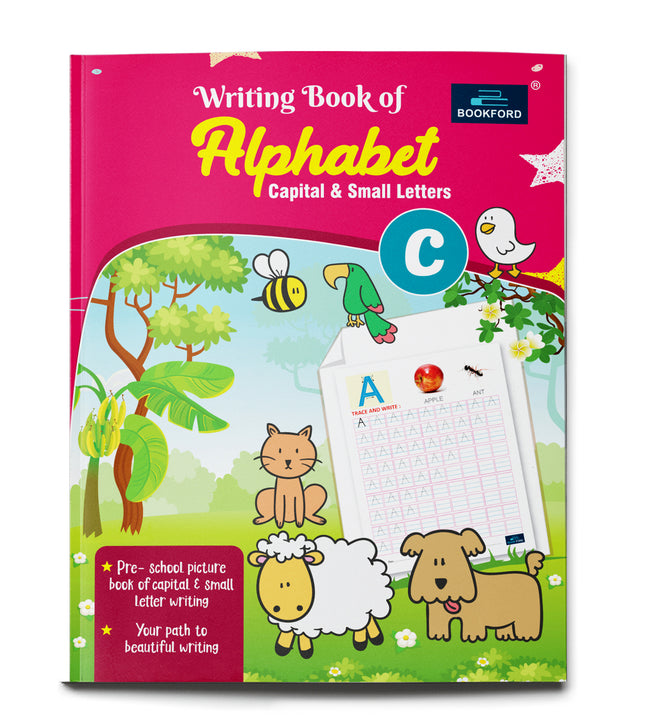 Writing Book Of Alphabet Capital & Small Letter For Kids - Part C