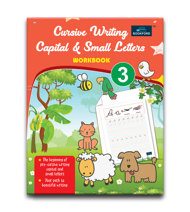 Cursive Writing Capital & Small Letter For Kids Part - 3