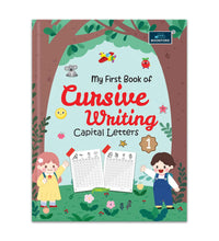 My First Book Of Cursive Writing - Capital Letter Books For Kids