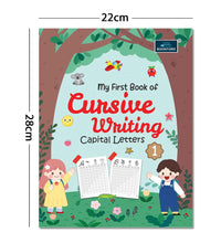 My First Book Of Cursive Writing - Capital Letter Books For Kids