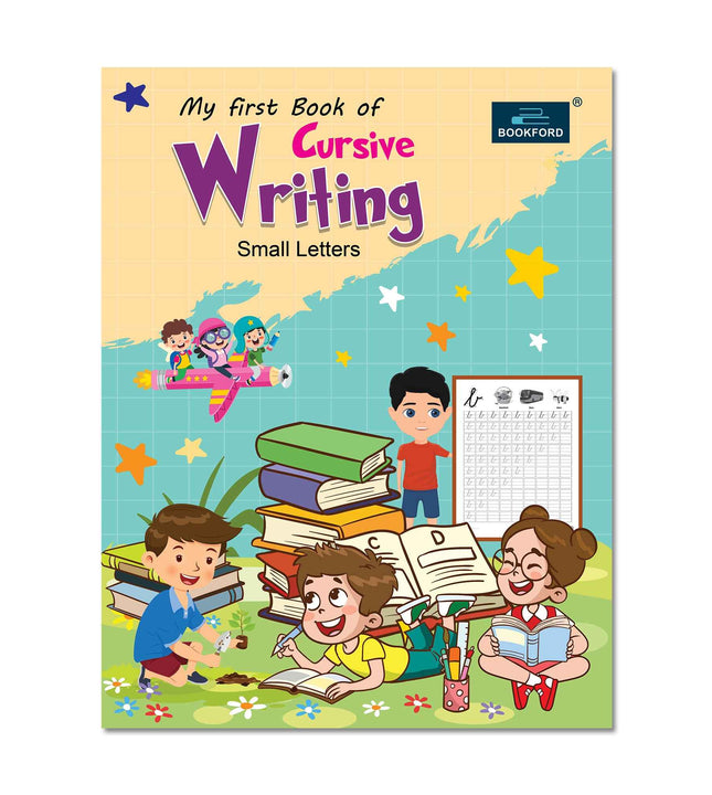 My First Book Of Cursive Writing - Small Letter Books For Kids