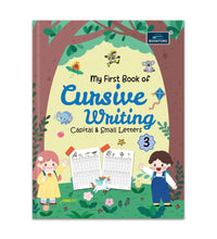 My First Book Of Cursive Writing - Capital & Small Letter Books For Kids