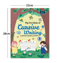 My First Book Of Cursive Writing - Capital & Small Letter Books For Kids