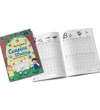 My First Book Of Cursive Writing - Capital & Small Letter Books For Kids