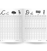 My First Book Of Cursive Writing - Capital & Small Letter Books For Kids