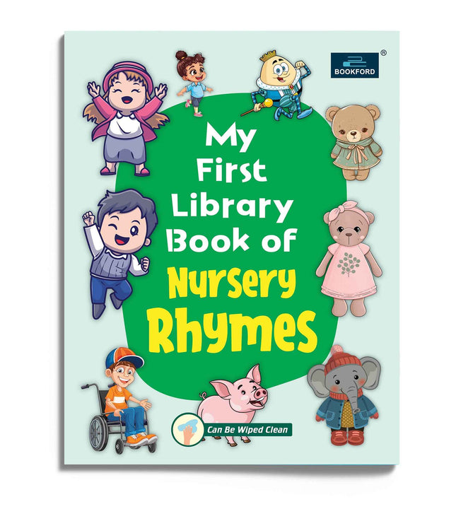 My First Library Book Of - Nursery Rhymes English Rhymes Books For Kids