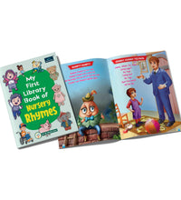 My First Library Book Of - Nursery Rhymes English Rhymes Books For Kids