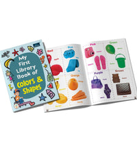 My First Library Book Of - Colors And Shapes Books For Kids
