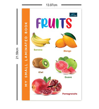 My Small Laminated Book - Fruit Books For Kids