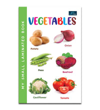 My Small Laminated Book - Vegetables Books For Kids Learning books for kids and childrens