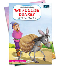 Must-Read Classic Tales - The Foolish Donkey And Other Stories Book For Kids | Fun And Educational Bedtime Stories | Engaging Children'S Picture Books