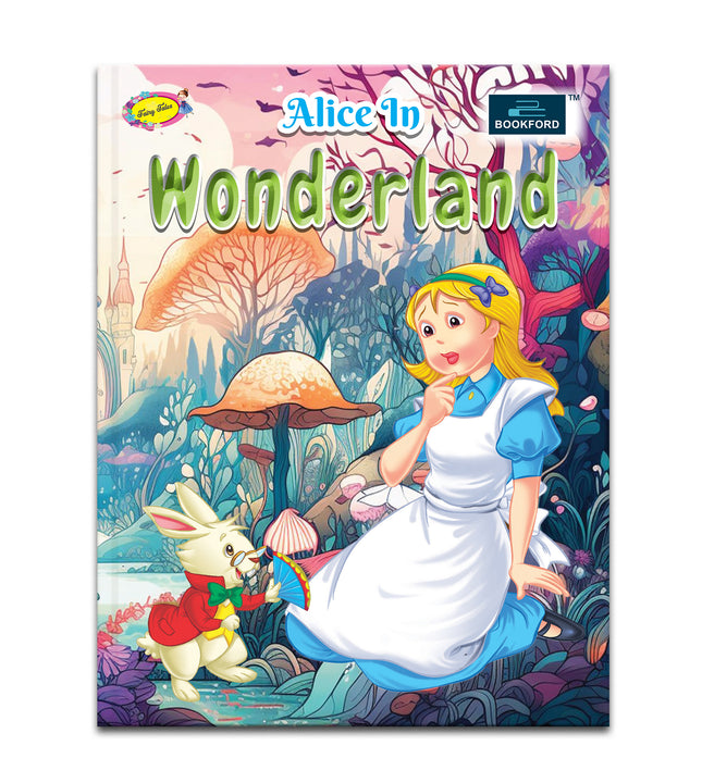Wonderland Tales - Enchanting Alice In Wonderland Story Book For Kids 3 To 8 Years