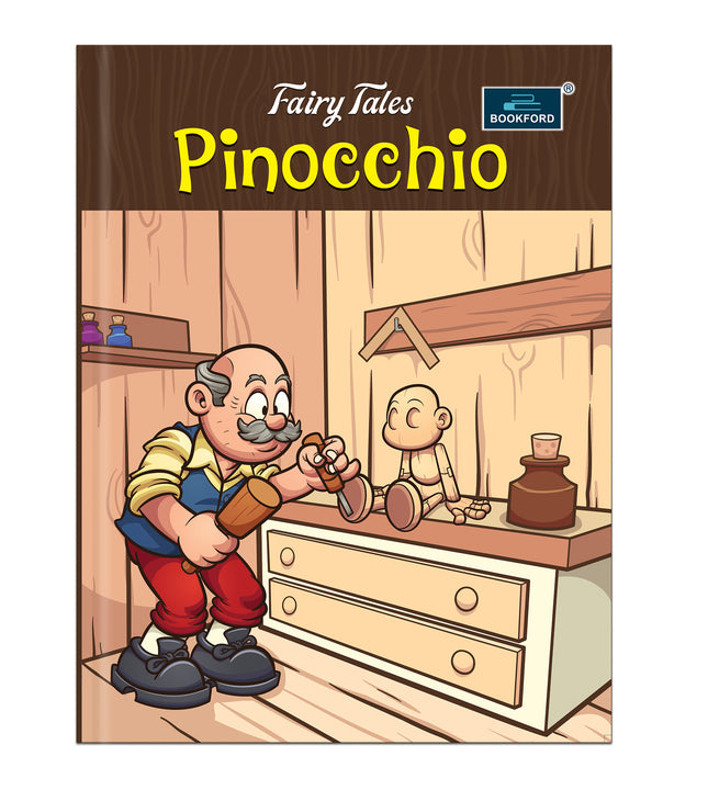 Pinocchio  - Fairy Tales Story Book - Pinocchio Story Books For Kids 3 To 8 Years