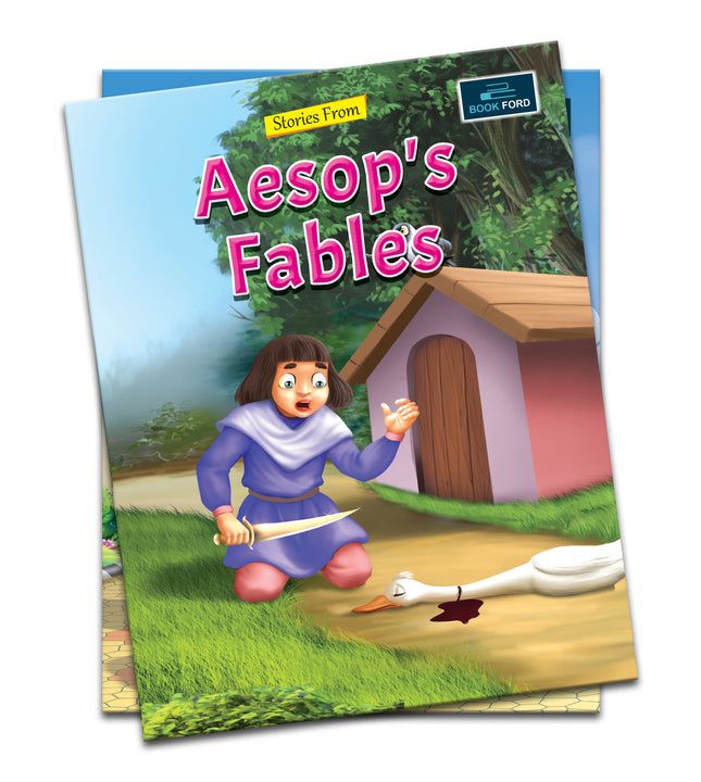 Aesop'S Fables Moral Stories Book - Captivating Tales For Kids 3 To 8 Years