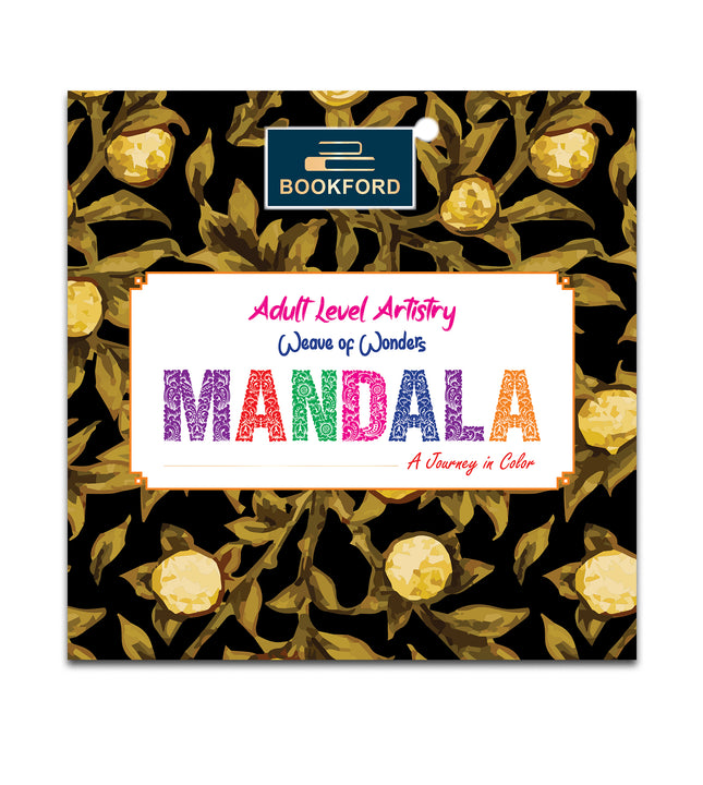 Adult-Level Artistry Weave Of Wonders Mandala A Journey In Color Book
