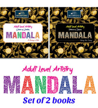Adult-Level Artistry Book For Kids Set Of 2 Books - Weave Of Wonders Mandala A Journey In Color & Palette Of Dreams Mandala Coloring Your Fantasy