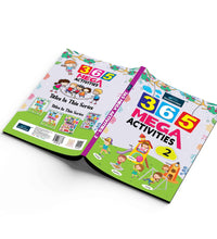 365 Mega Activity Books - Part 1 & 2 for Kids.