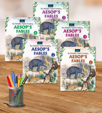 The Fantastic Fables Treasure Aesop Fabels Story Set Of 5 Books