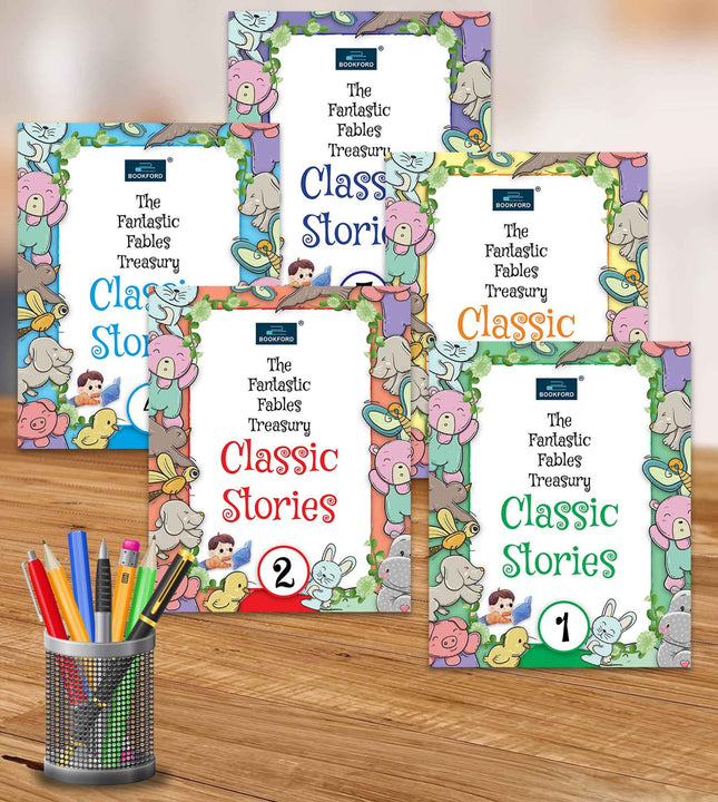 The Fantastic Fables Treasure Classic Tales Story Set Of 5 Books