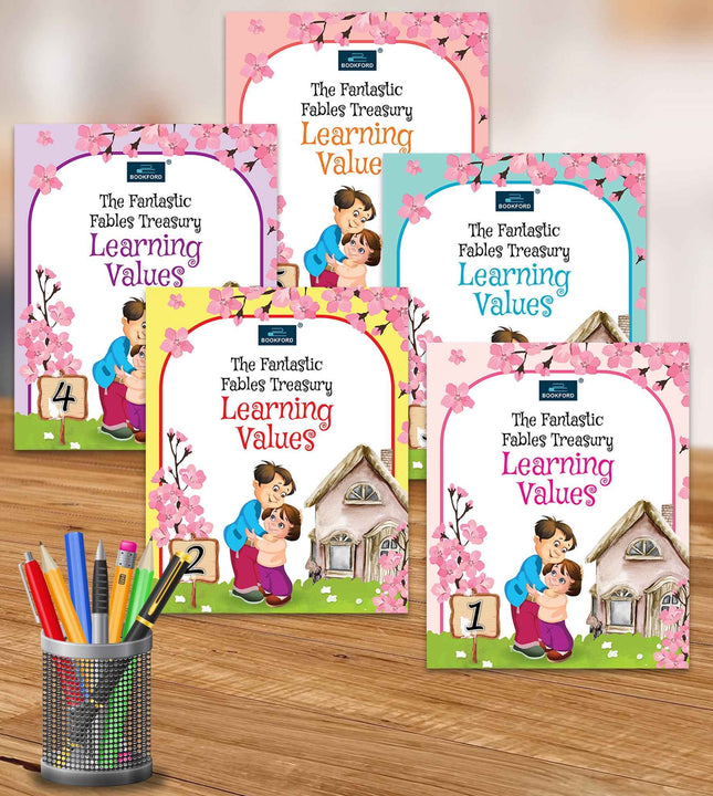The Fantastic Fables Treasure Learning Value Story Set Of 5 Books