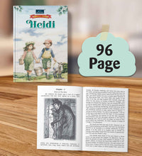 Children's Classics Novel (Set of 3 books)- Alice In Wonderland, A Christmas Carol & Heidi