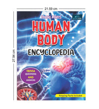 Young Minds - Human Body Encyclopedia Book For Kids - 5 To 15 Years - Learn About Human Body - Trivia, Questions And Answers