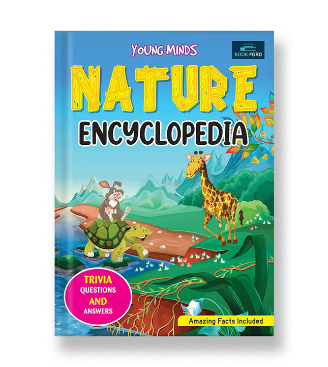 Young Minds - Nature Encyclopedia Book For Kids - 5 To 15 Years - Nature - Trivia, Questions And Answers