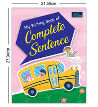 My First Reading And Writing Book For Kids - Set Of 2 Books - 3 In 1 Writing Book And My Writing Book Of Complete Sentence - 2 Years To 5 Years Kids