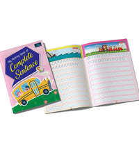 My First Reading And Writing Book For Kids - Set Of 2 Books - 3 In 1 Writing Book And My Writing Book Of Complete Sentence - 2 Years To 5 Years Kids