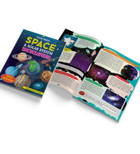 Young Minds Encyclopedia - Set Of 2 Books - Space And Human Body Encyclopedia For Kids ,