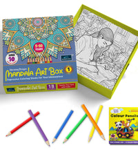 Harmony Designs Mandala Art Box - 1 For Kids & Adults