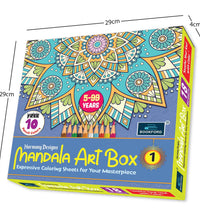 Harmony Designs Mandala Art Box - 1 For Kids & Adults