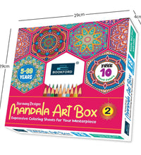 Harmony Designs Mandala Art Box - 2 For Kids & Adults