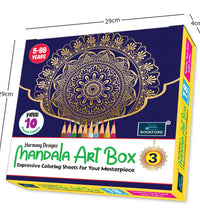 Harmony Designs Mandala Art Box - 3 For Kids & Adults