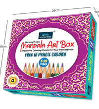 Harmony Designs Mandala Art Box - 4 For Kids & Adults