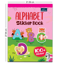 Alphabet And Numbers Sticker Book For Kids - Set Of 2