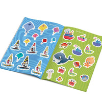 Alphabet And Numbers Sticker Book For Kids - Set Of 2
