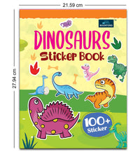 Dinosaurs And Unicorn Sticker Book For Kids - Set Of 2