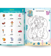 Magic Land Mermaid Activity & Coloring Book For Kids